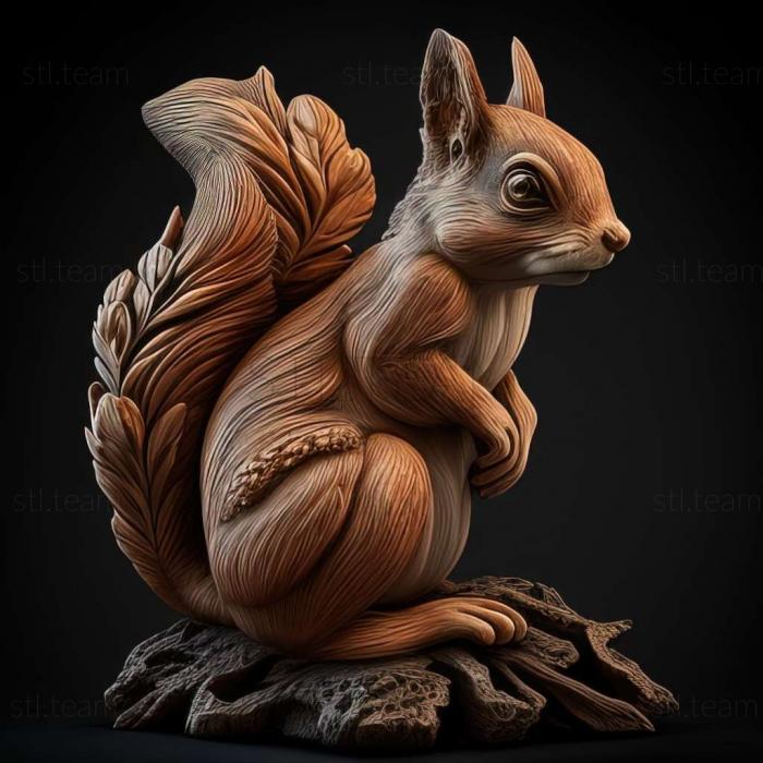 Animals squirrel